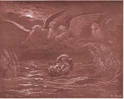 Exodus Chapter 2: The Child Moses on the Nile